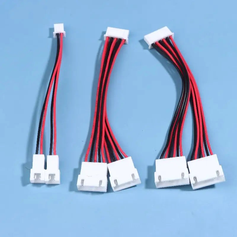 3Pcs/pack XH2.54MM Y-Splitter Cable Male To 2 Female Connector 26AWG Power Extension Cord 2/3/4/5/6 Pin Splitter Cable Adapter Peaceful Pleasures Health and Wellness
