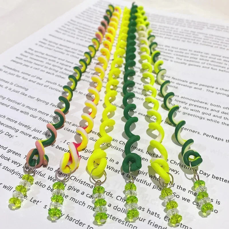 6PCS/lot Rainbow Color Headband Cute Girls Hair Band Crystal Long Elastic Hair Bands Headwear Hair Accessories Random Color Peaceful Pleasures Health and Wellness 2
