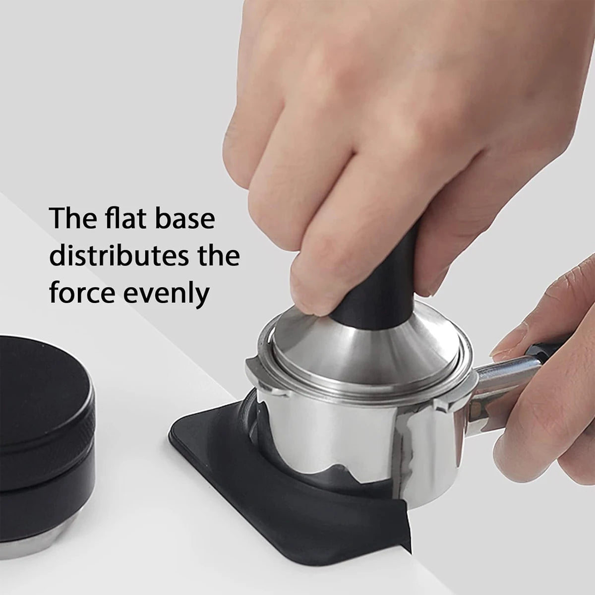 Espresso Tamping Mat, Silicone No-Slip Coffee Tamper Mat for Barista Tools,Espresso Accessories for Coffee Bar Peaceful Pleasures Health and Wellness