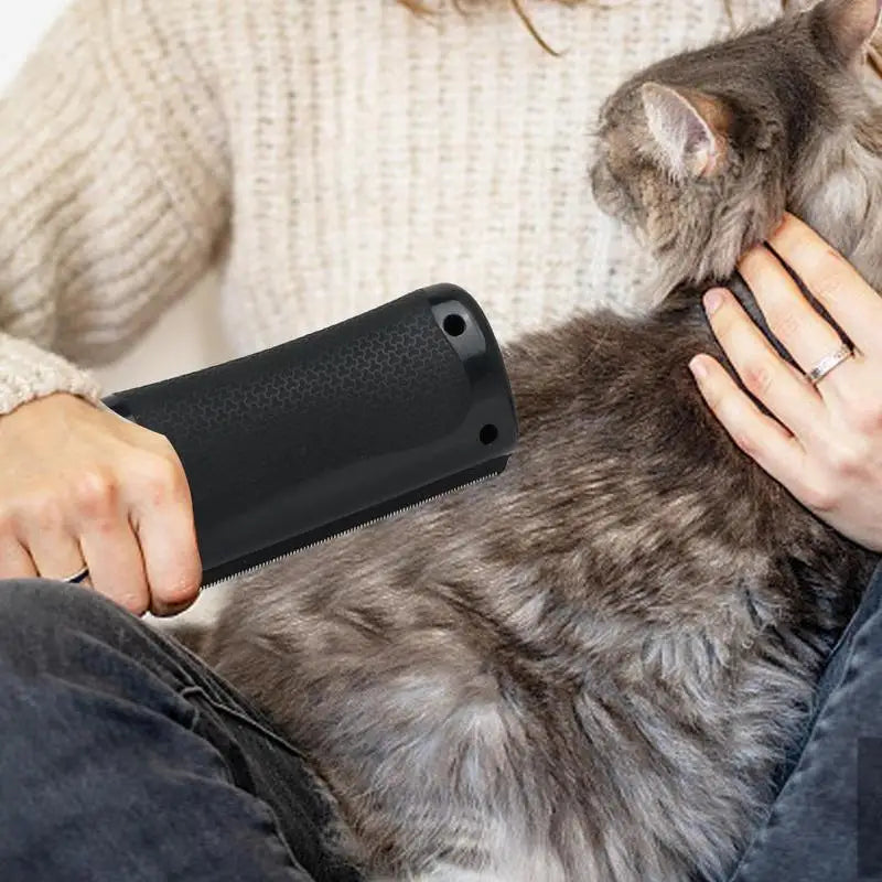 Pet Deshedding Brush for Cats & Dogs | Grooming Comb Pet Grooming Comb Peaceful Pleasures Health and Wellness