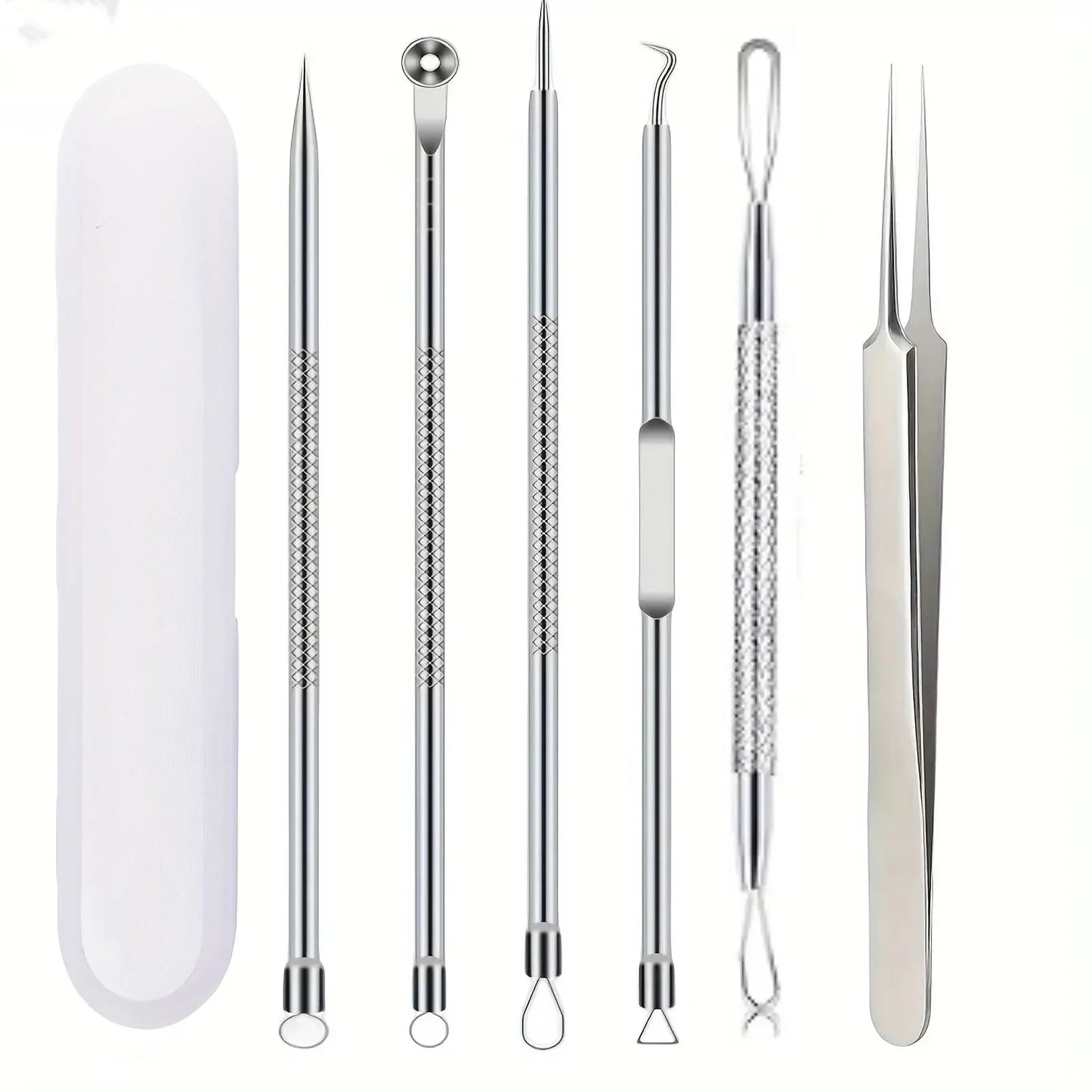 Stainless Steel Blackhead & Blemish Removal Tool Set