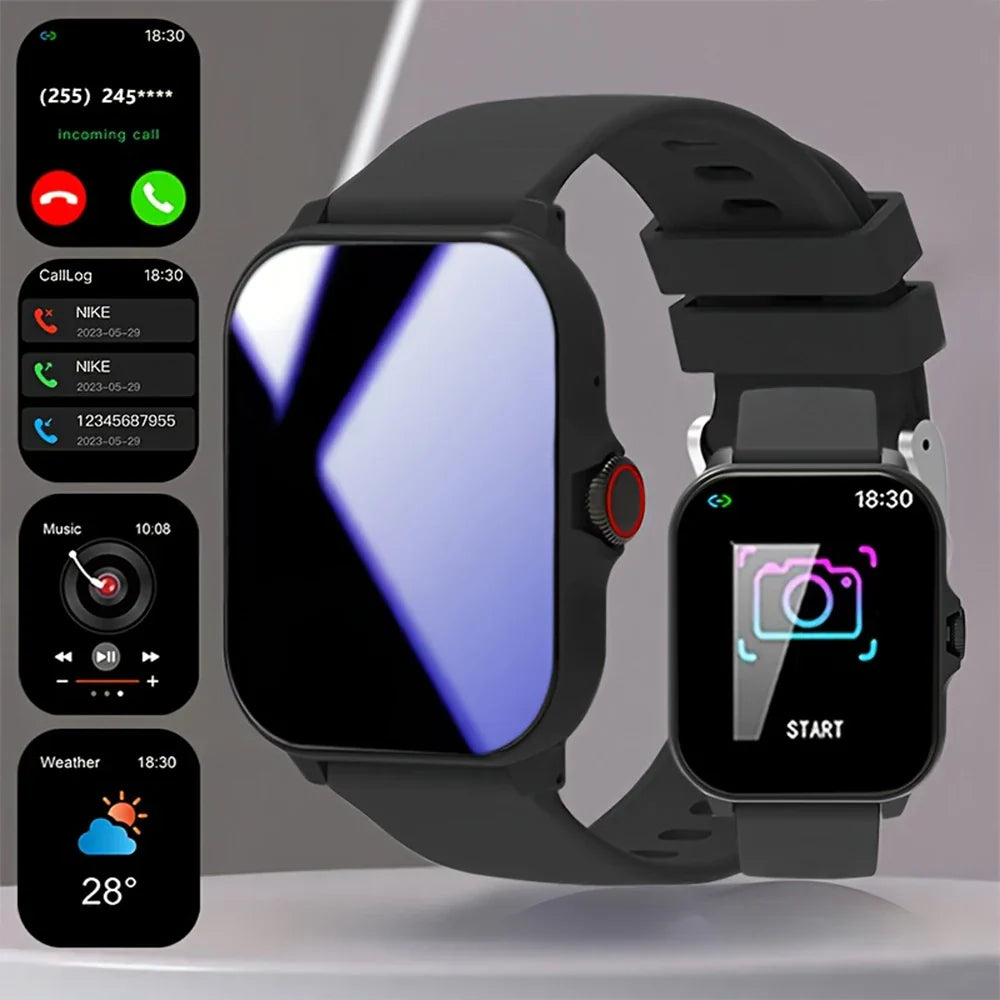 ERUN 1.83" Smartwatch – Fitness Tracker & Wireless Calling