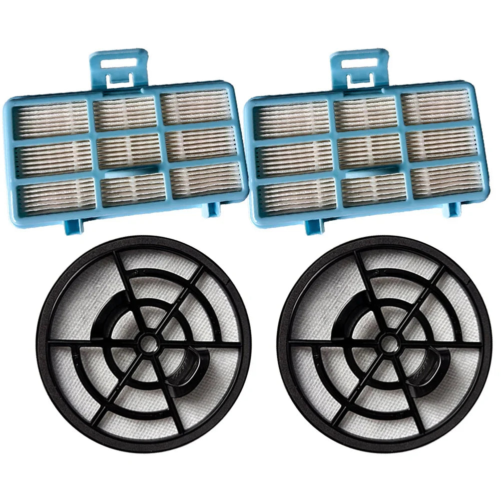 4-Pack Washable HEPA Filter Set for Bagless Vacuum XB1042/10
