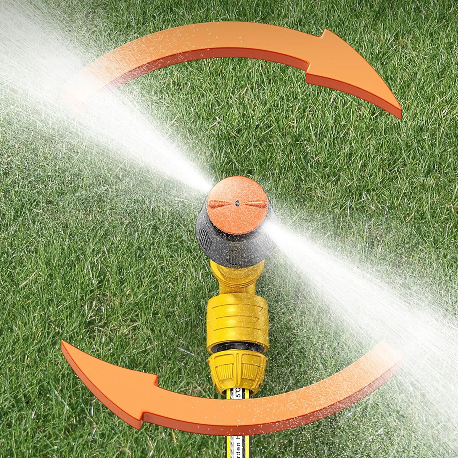 Lawn Sprinklers for Yard Outdoor Irrigation Sprinkler with Hose Coupling for Vegetable Yard Lawn Outdoor Homeowners Gardening Peaceful Pleasures Health and Wellness China Mainland