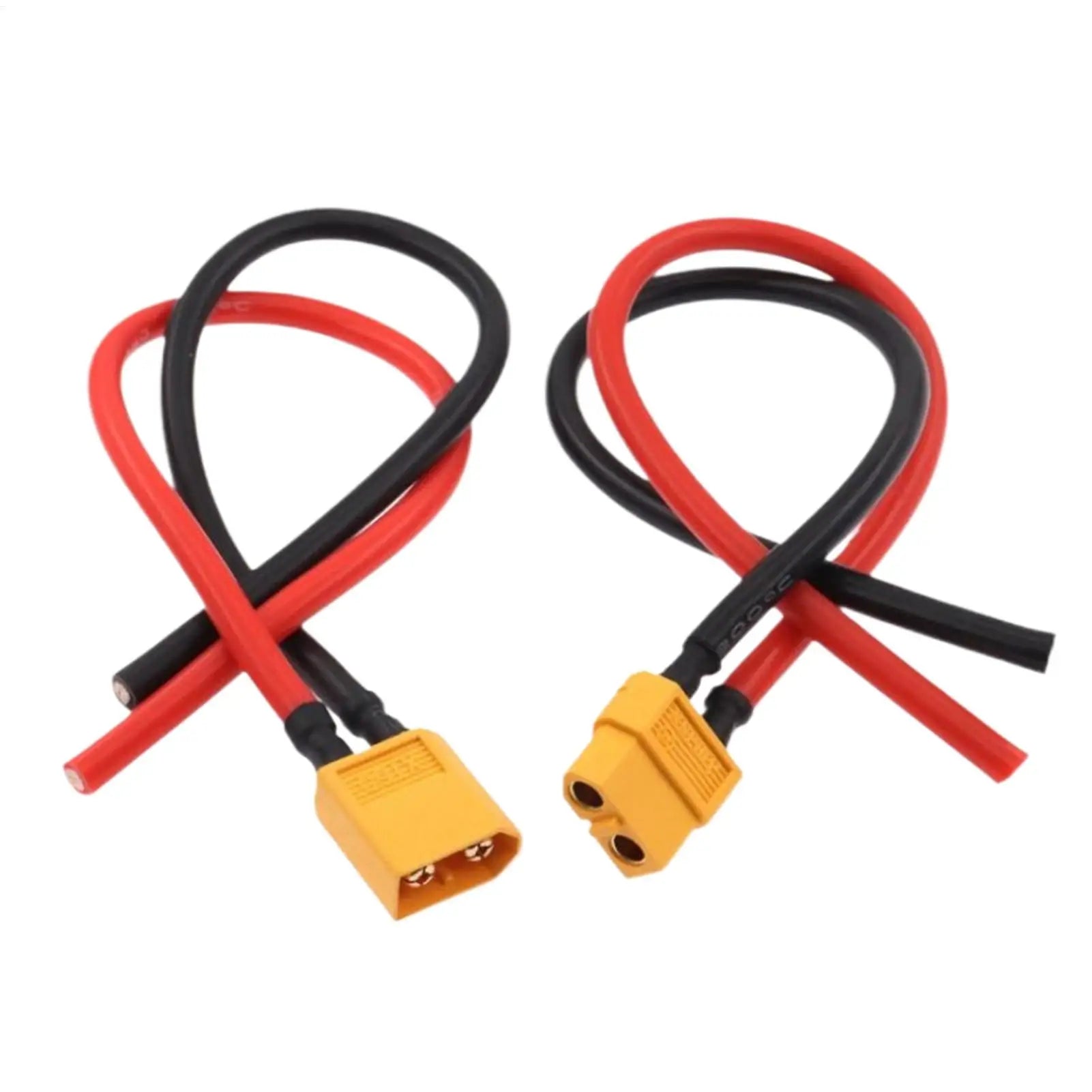 XT60 Connector Male Female 16AWG 10cm Extension Cable, Solar Panel Adapter Plug Wire for Drone RC Car RV Battery Charging Peaceful Pleasures Health and Wellness