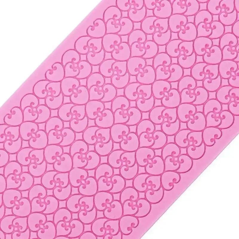 Lace Silicone Mold Sugar Cake Decoration Baking DIY Kitchen Candy