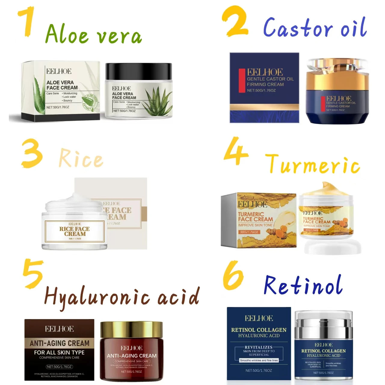 Aloe Vera Daily Face Cream – Anti-Aging Oil-Free Moisturizer