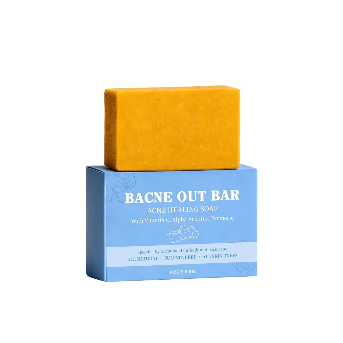 Turmeric Acne Soap – Deep Cleansing, Brightening & Dark Spots