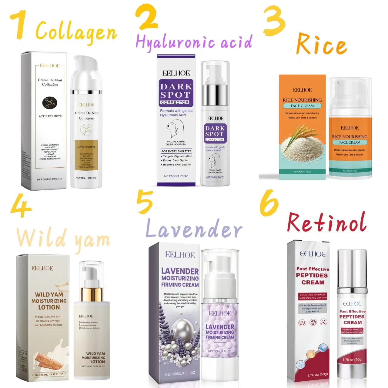 Anti-Aging Firming Face Cream with Collagen & Shea Butter