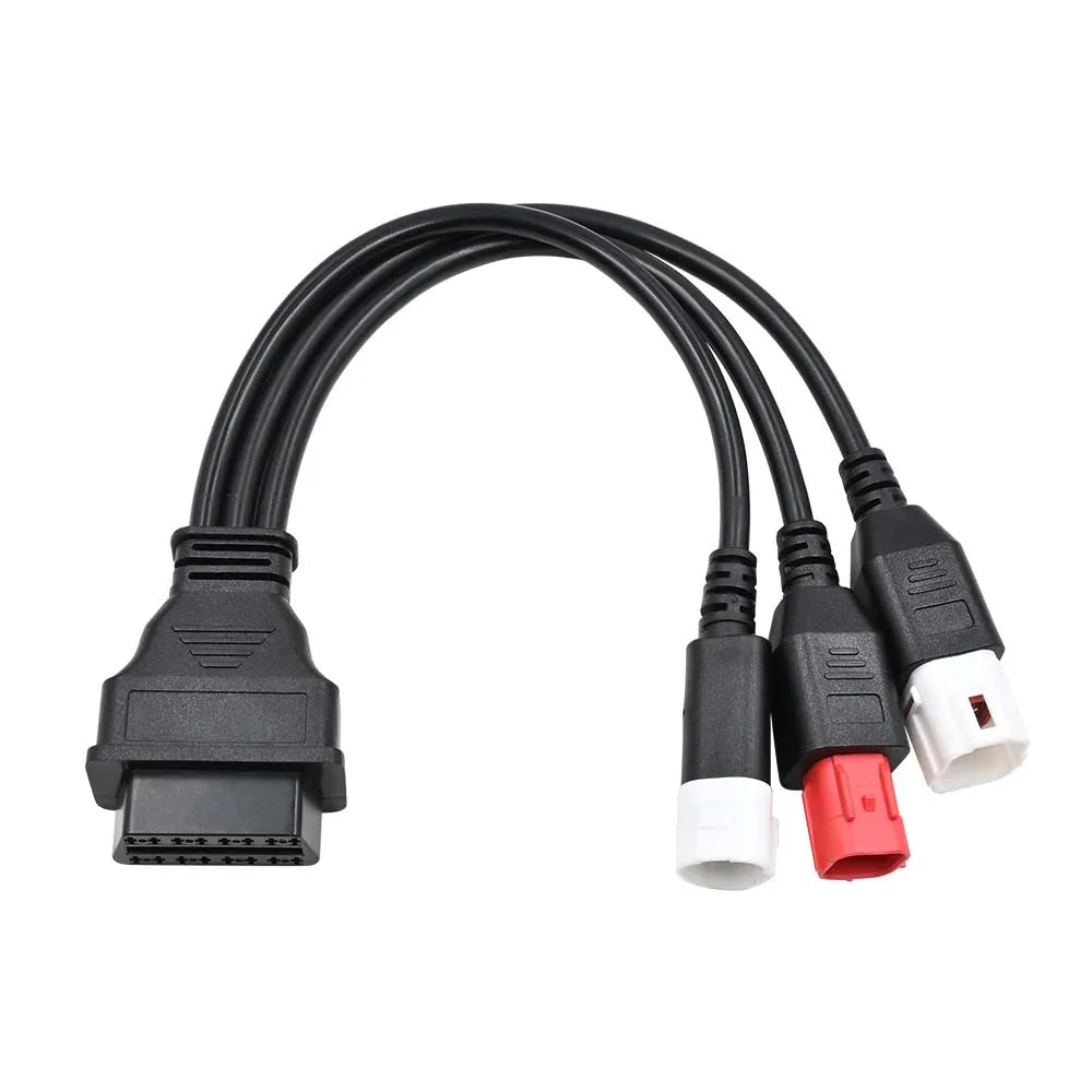 Motorcycle OBD2 Adapter 3/4/6 PIN – Yamaha & Honda Diagnostic