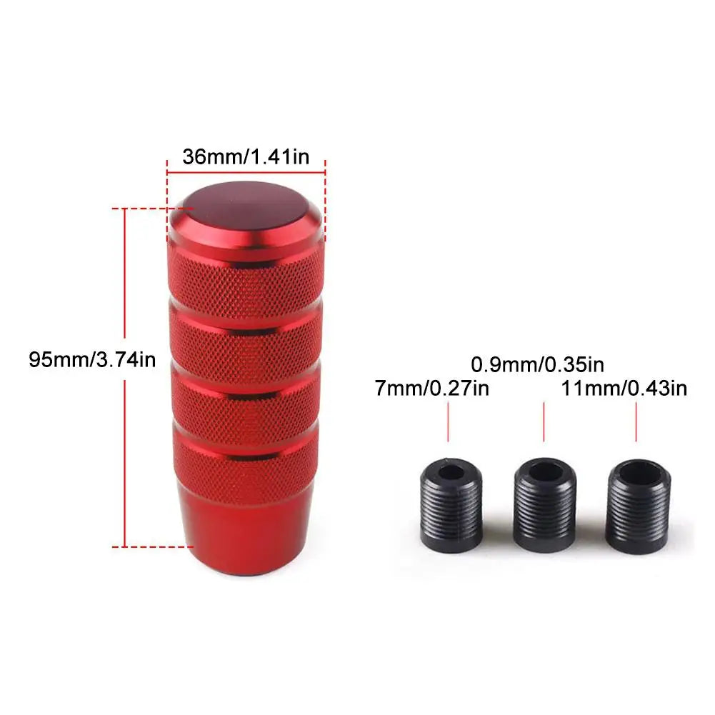 Aluminum Alloy Transmission Lever Protective Cover Car Gear Shift Knob Automatic Anti-skid Frosted Car Modification Gear Head Peaceful Pleasures Health and Wellness