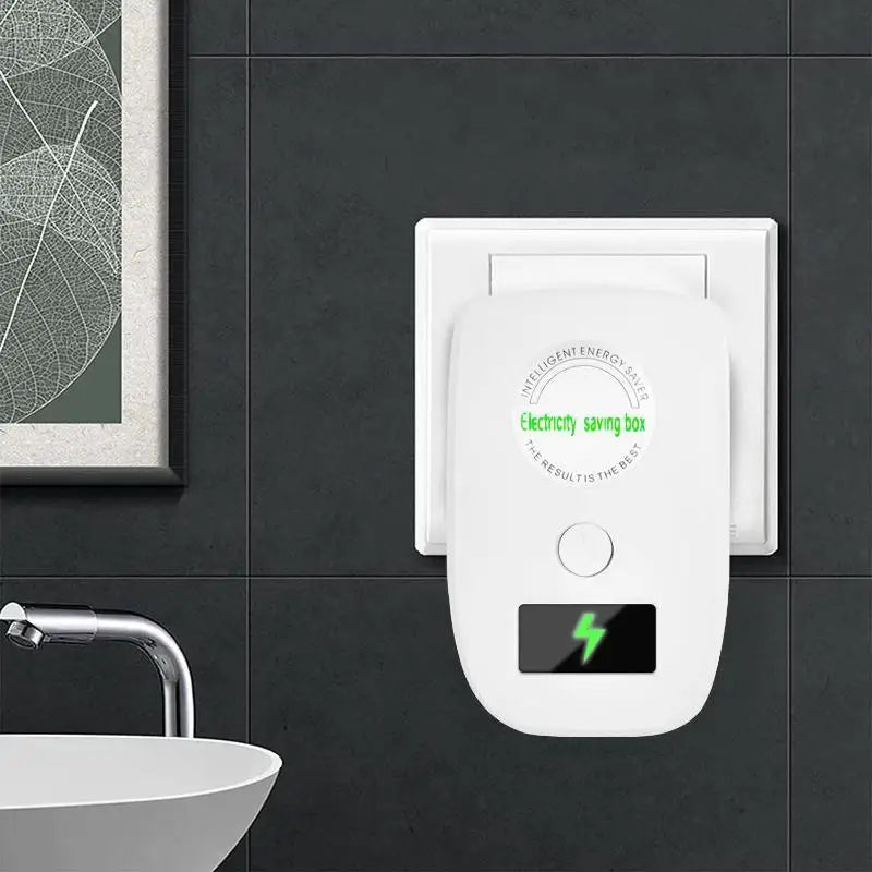 HELTC Electricity Saving Box | Voltage Stabilizer Plug