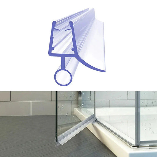 Shower Door Seal Strip PVC Weatherstrip for 4–6mm Glass Shower Door Seal Oasis Select