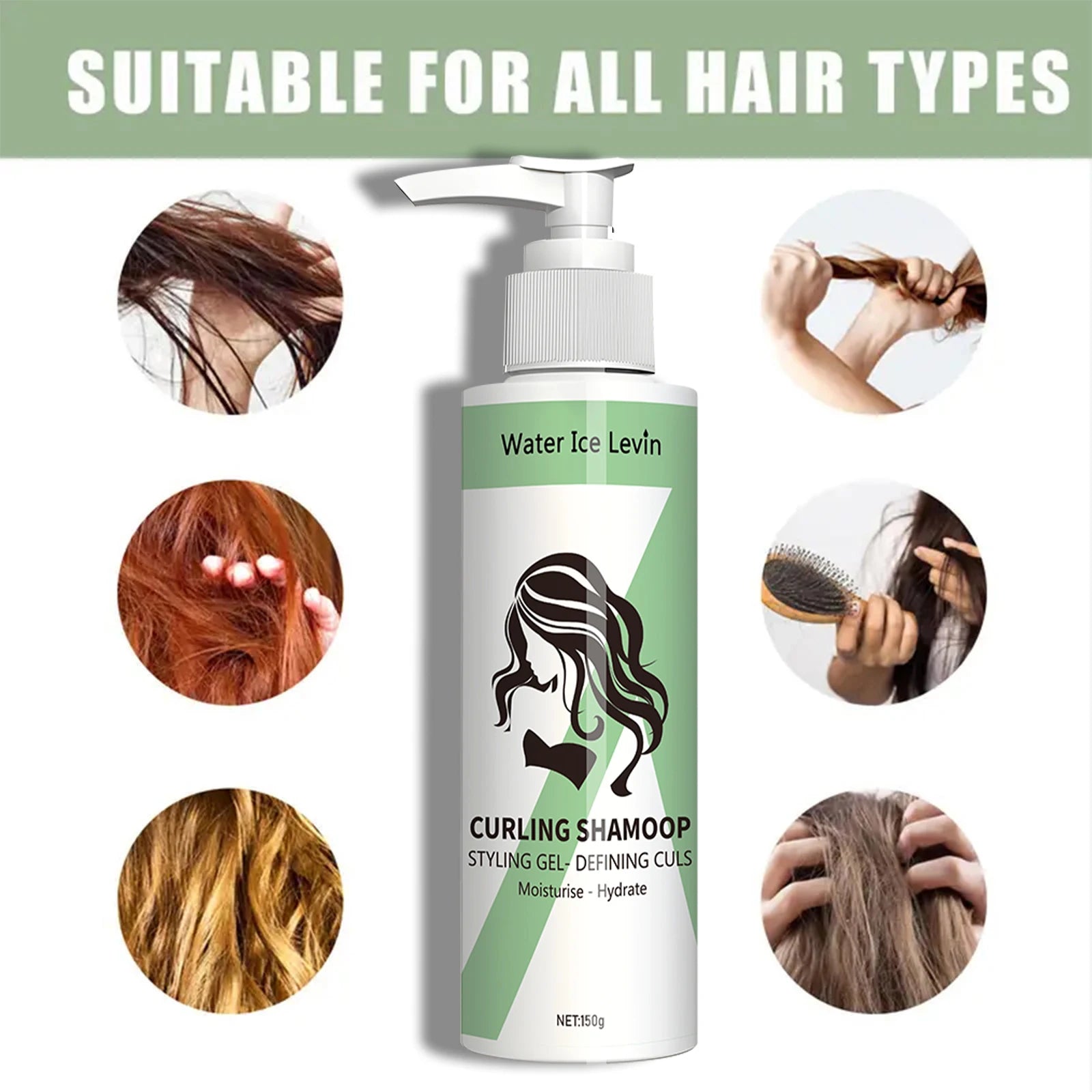 Shampooing pour cheveux normaux - conditionneur neutre, 150 g hydratant stretch curl Peaceful Pleasures Health and Wellness