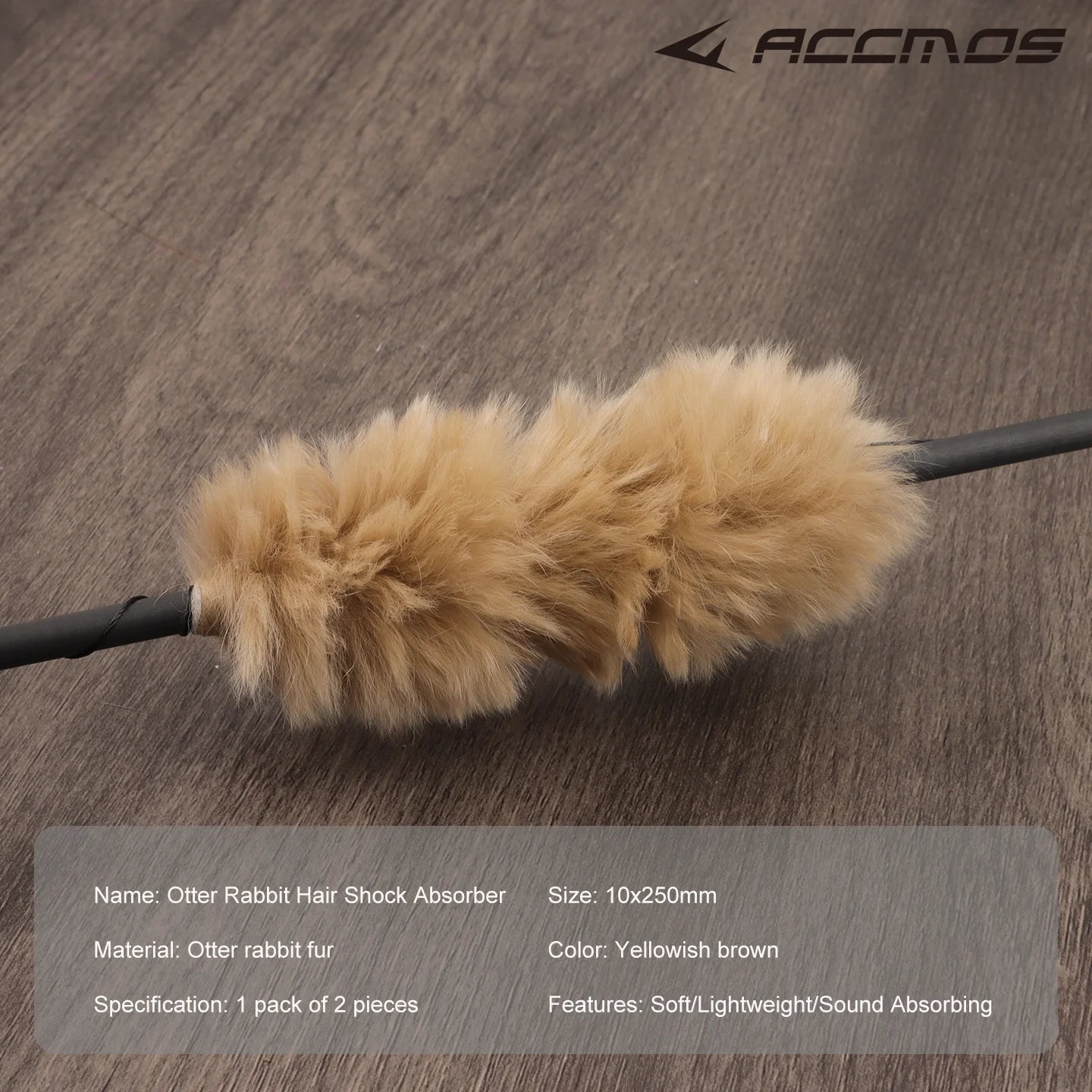 Soft Fur Hair Bow String Stabilizer Damper Archery Hunting Vibration