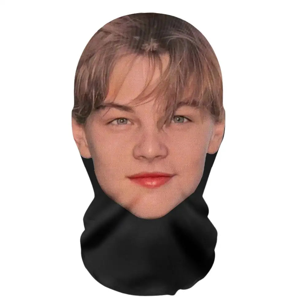3D Printed Funny Mesh Balaclava Full Face Cosplay Hood Mask