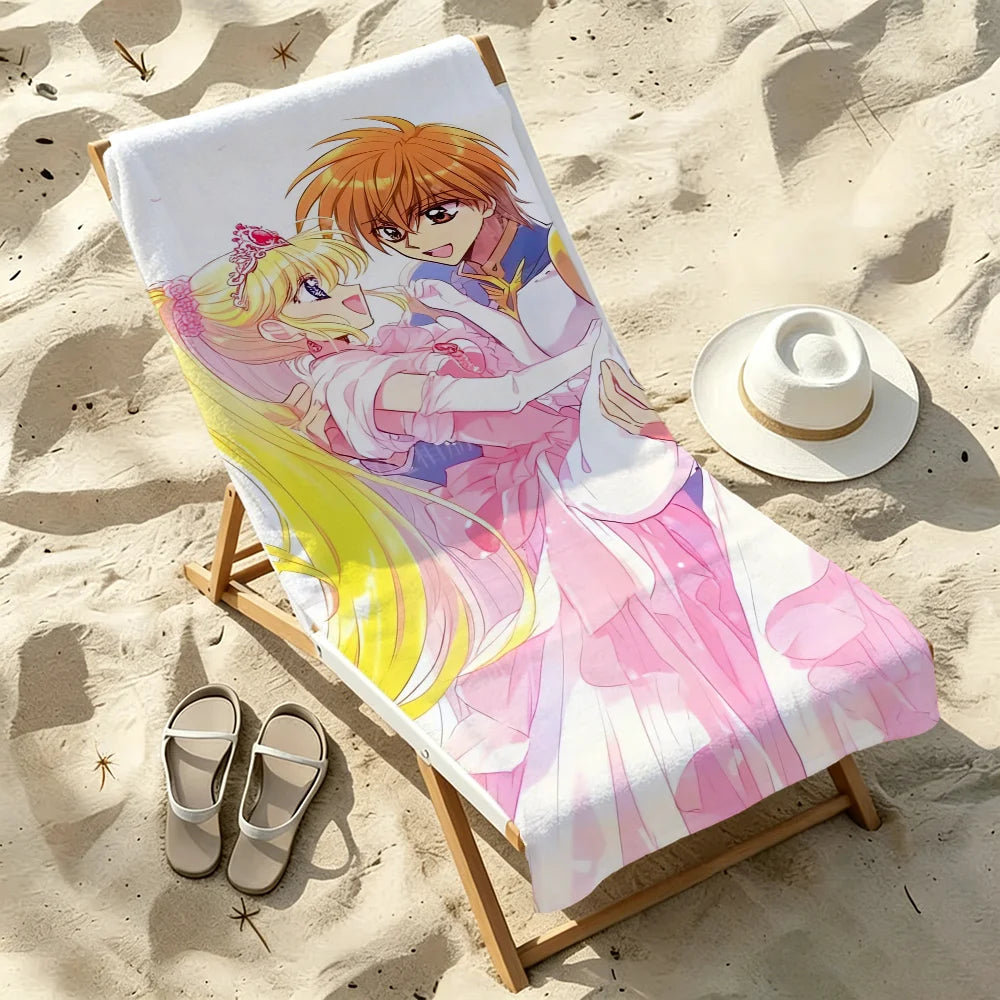 Mermaid Melody Quick-Dry Beach Towel | Soft Pool & Travel Towel