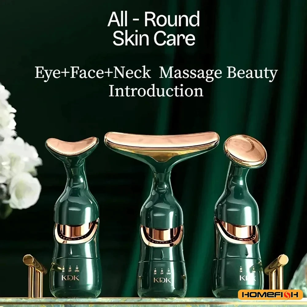 HOMEFISH 3-in-1 Facial Sculpting Device | Sonic & LED Therapy