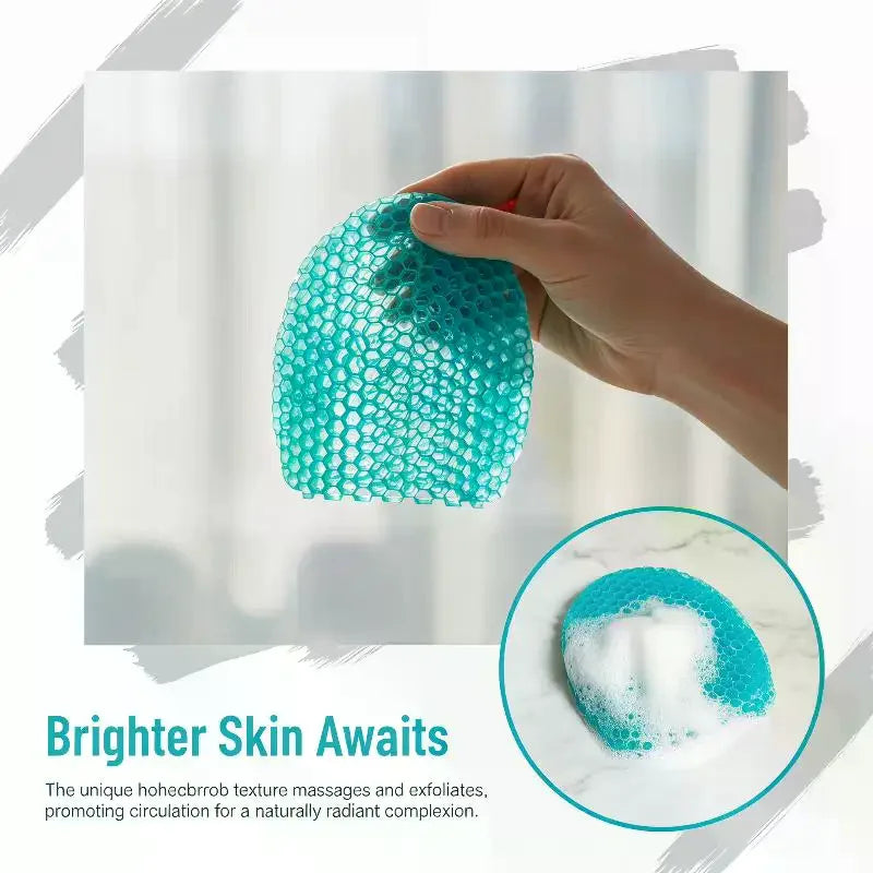 TPU Honeycomb Exfoliating Cleansing Glove | Face & Body
