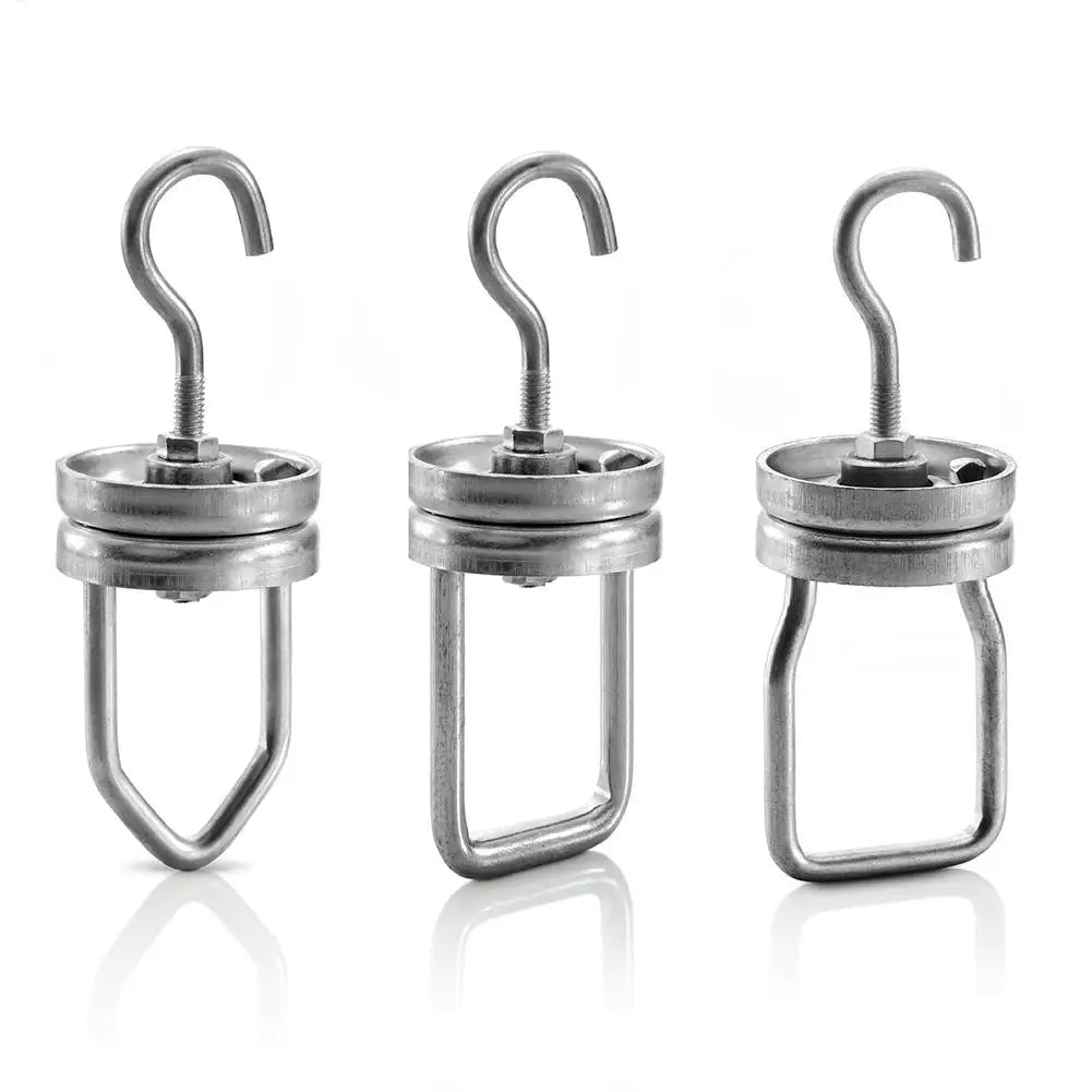 Heavy Duty Rotating Spinner Hook – Powder Coating Swivel Steel