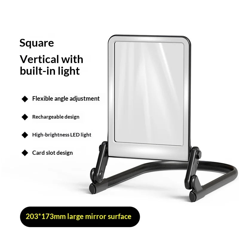 3X Hd Led Reading Magnifying Lamp with Usb Charging, Neck-Worn & Handheld, Tabletop, Specialized for Elderly Peaceful Pleasures Health and Wellness