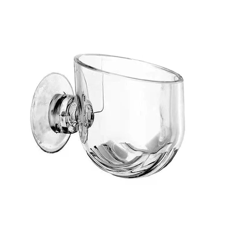 Acrylic Aquarium Plant Cup & Fish Feeding Container | Suction