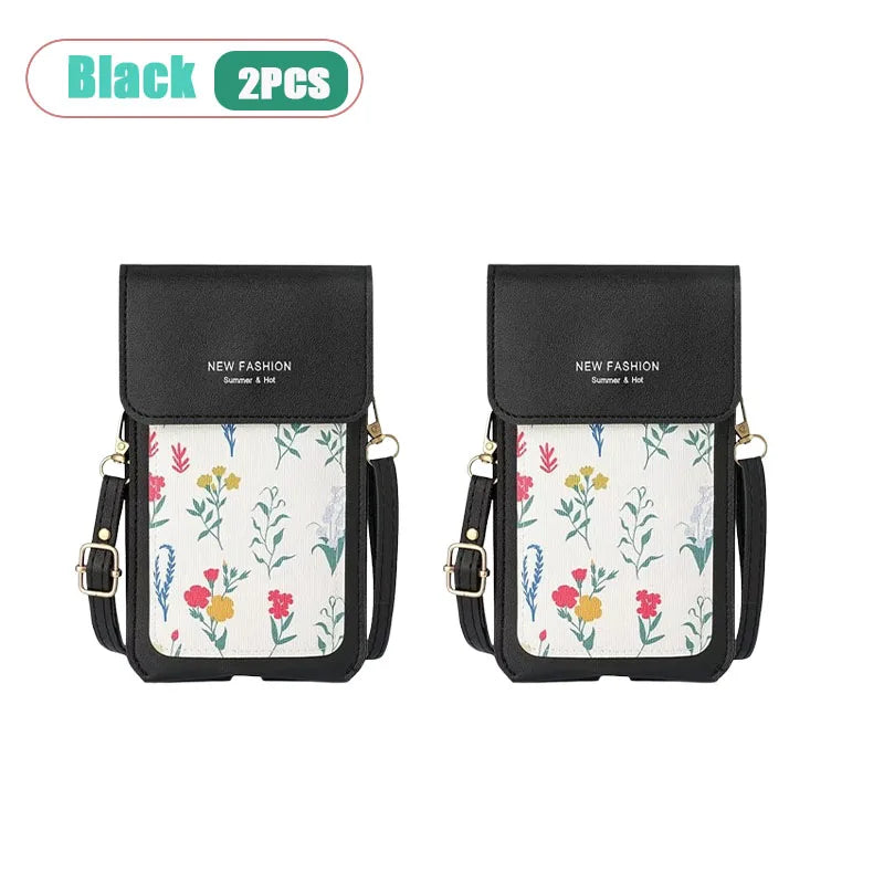 Touchscreen Crossbody Phone Bag for Women | Mini Shoulder Purse