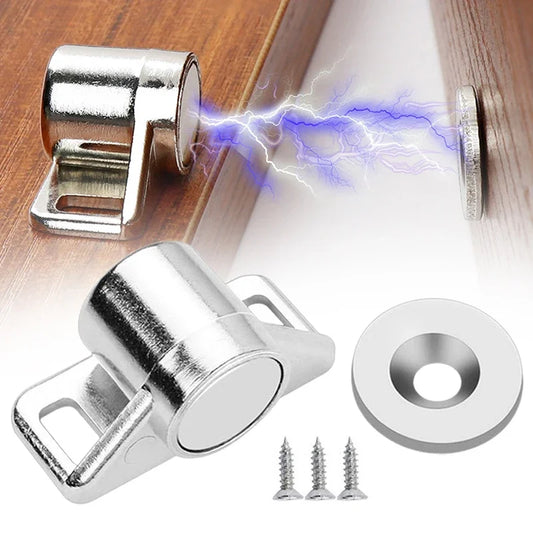 Ultra Thin Magnetic Cabinet Door Catches | Cupboard Closer Cabinet Door Catch Oasis Select Default Title
