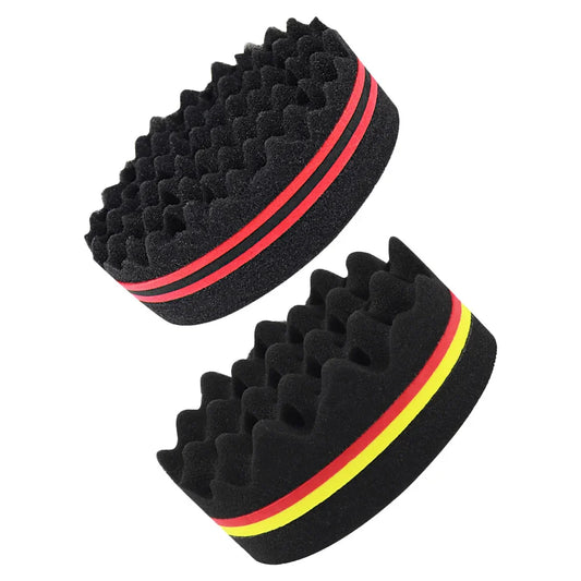 Oval Hair Sponge Twist Curl Brush – Wave & Braid Tool Hair Styling Sponge Oasis Select