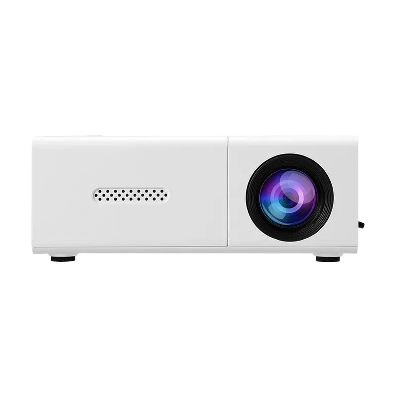 Portable Home Mini Projector, High-definition Mini Projector, Wired Screen Sharing, Equipped with Portable Remote Control Peaceful Pleasures Health and Wellness