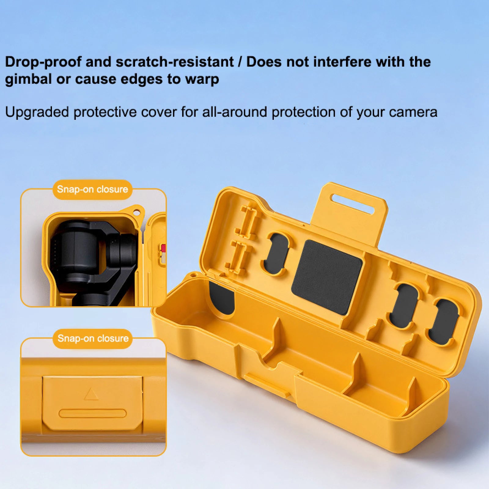 Hard Carrying Case For DJI Osmo Pocket 4/3 With Magnetic Filter Holder For 3 Filters Dual SD Card Slots Shockproof Anti Scratch Peaceful Pleasures Health and Wellness