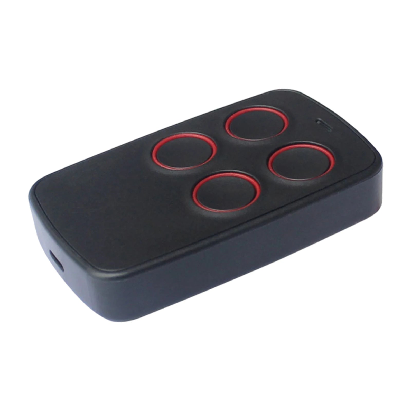 433 MHz Rolling Code Remote Control 4-Buttons Garage Door Remote Duplicator for Domestic Tubular Motor External Motor Remotes Peaceful Pleasures Health and Wellness Black Russian