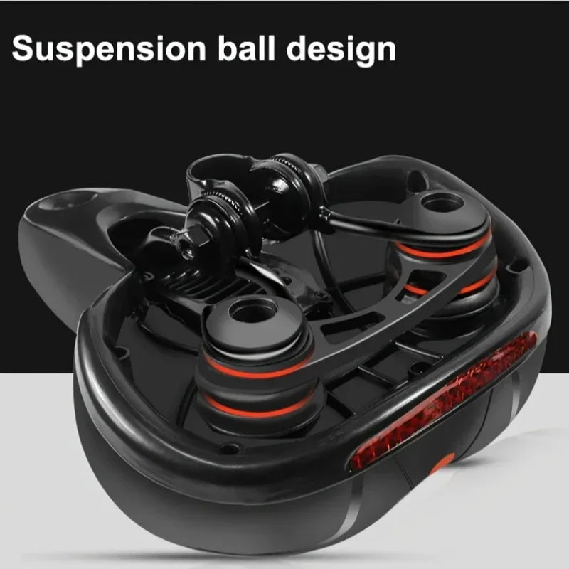 2026 Comfortable men's hollow bicycle saddle mtb road bicycle vibration absorption big butt seat lightweight safety area large. Peaceful Pleasures Health and Wellness