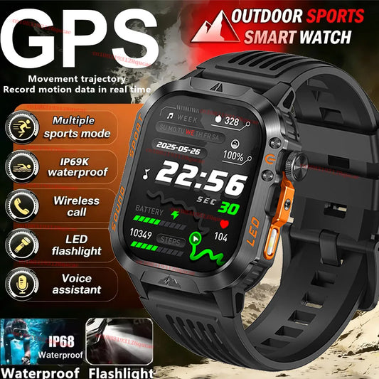 Military Smart Watch 3ATM GPS BT Calls Fitness Tracker HW12 GPS Smart Watch Oasis Select