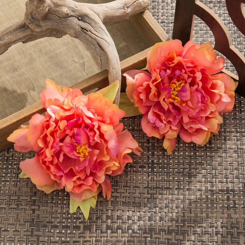 Silk Peony Artificial Flowers 10/20pcs | Wedding & Home Décor