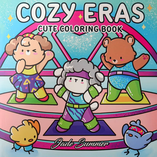 COZY ERAS Cute Coloring Books Stress Relief Relaxation Perfect Gifts Peaceful Pleasures Health and Wellness