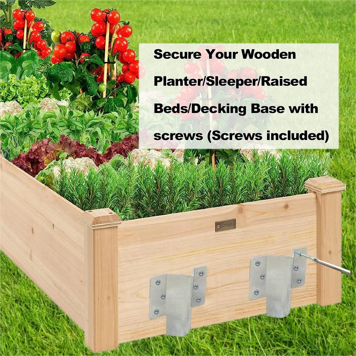 Metal Sleeper Stake Landscap Edging Anchoring Spikes Fixing Pegs