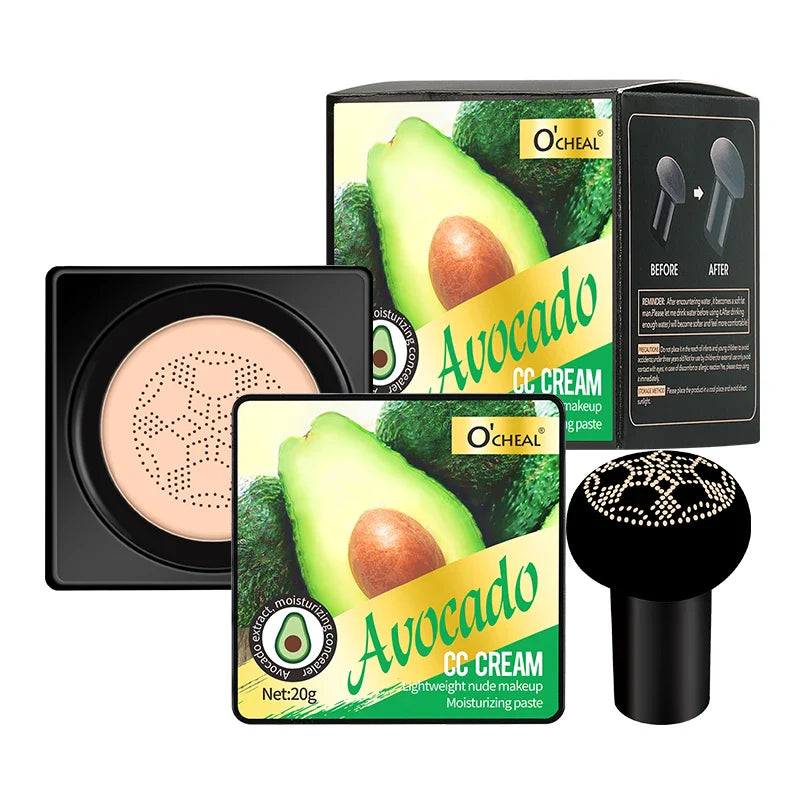 O'CHEAL Mushroom Head BB Cream Cushion – SPF & Concealer