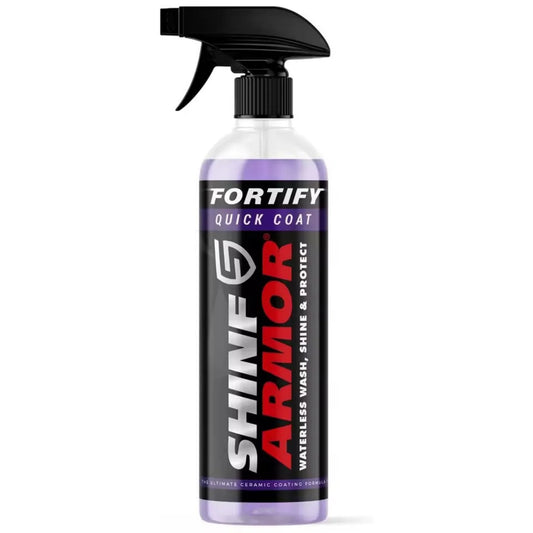 ARMOR Fortify Quick Coat Ceramic Coating Car Wax Polish Spray Waterless Car Wash Wax Hydrophobic Top Coat Polish Peaceful Pleasures Health and Wellness