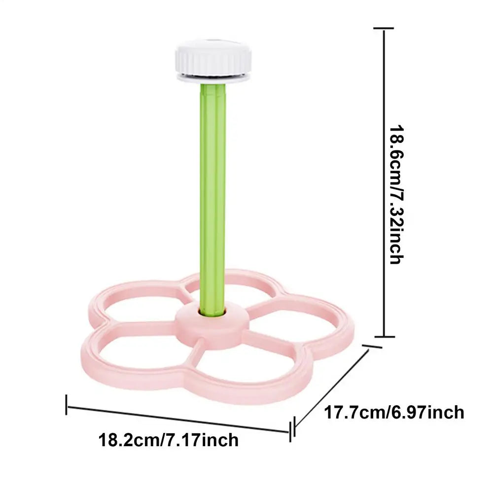 Bird Windmill Perch Sensory Toy | Parakeets Budgies Macaws Bird Enrichment Toy Peaceful Pleasures Health and Wellness Pink CN
