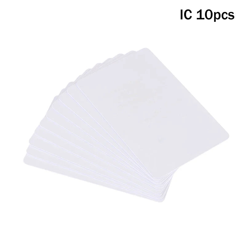 10-Pack Rewritable 125KHz RFID Blank PVC Cards T5577 EM4305