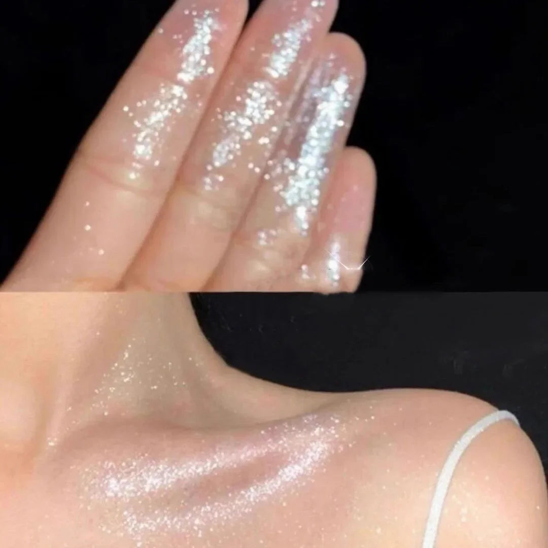 DIKALU Fairy Body Glitter Powder – Moonlight White Highlighter