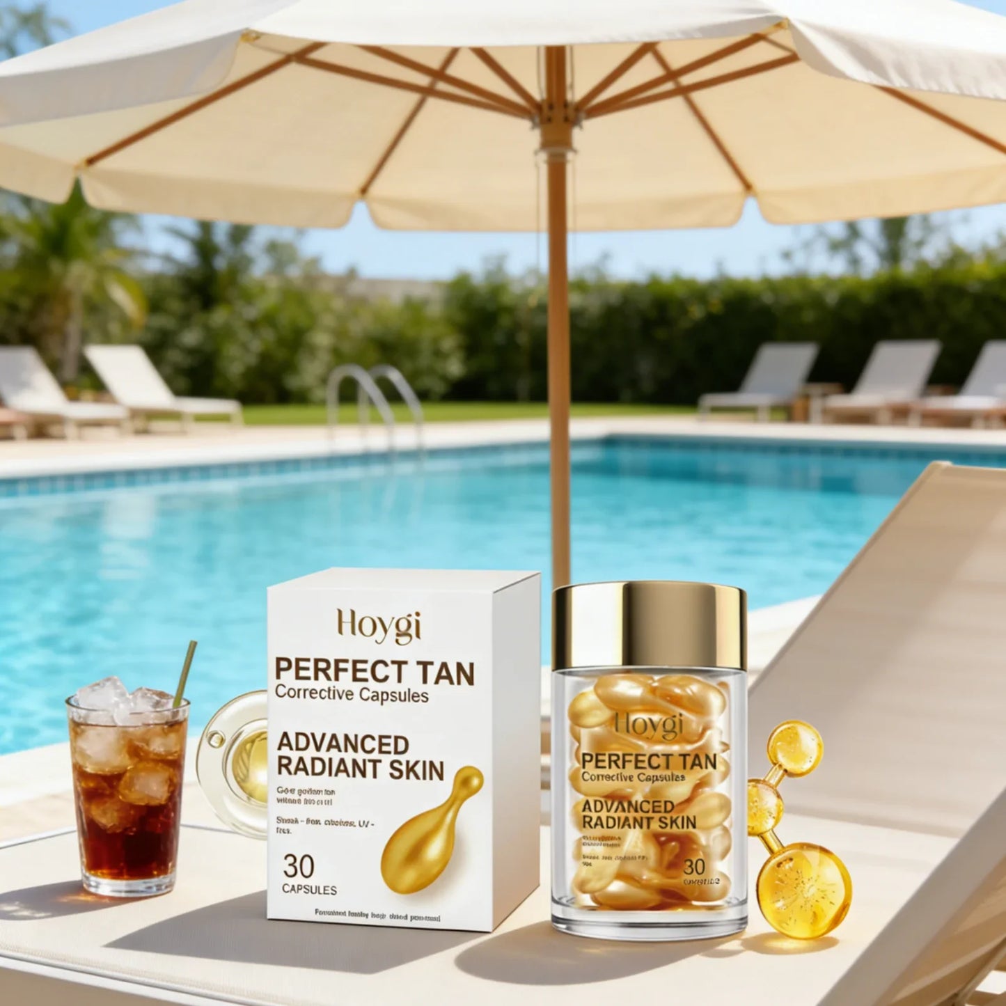Hoygi Perfect Tan Capsules – Natural Skin Tone Corrector