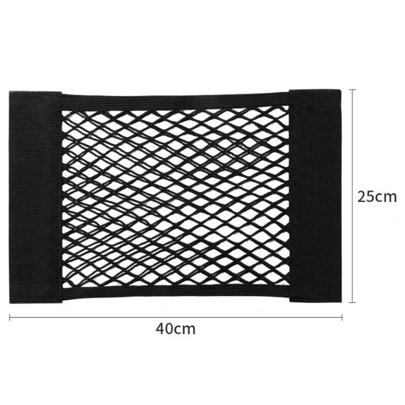 Car Elastic Mesh Storage Net Pocket – Universal Auto Organizer