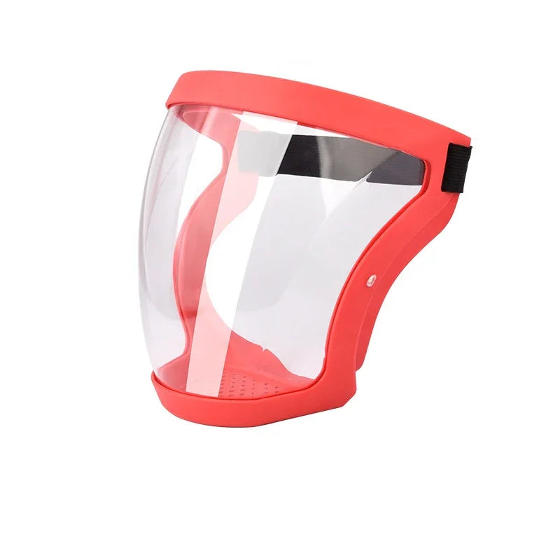 Protective Mask Electric Welding Cutting and Grinding Mask Transparent Face Protection Dust-proof Protective Mask Peaceful Pleasures Health and Wellness Res