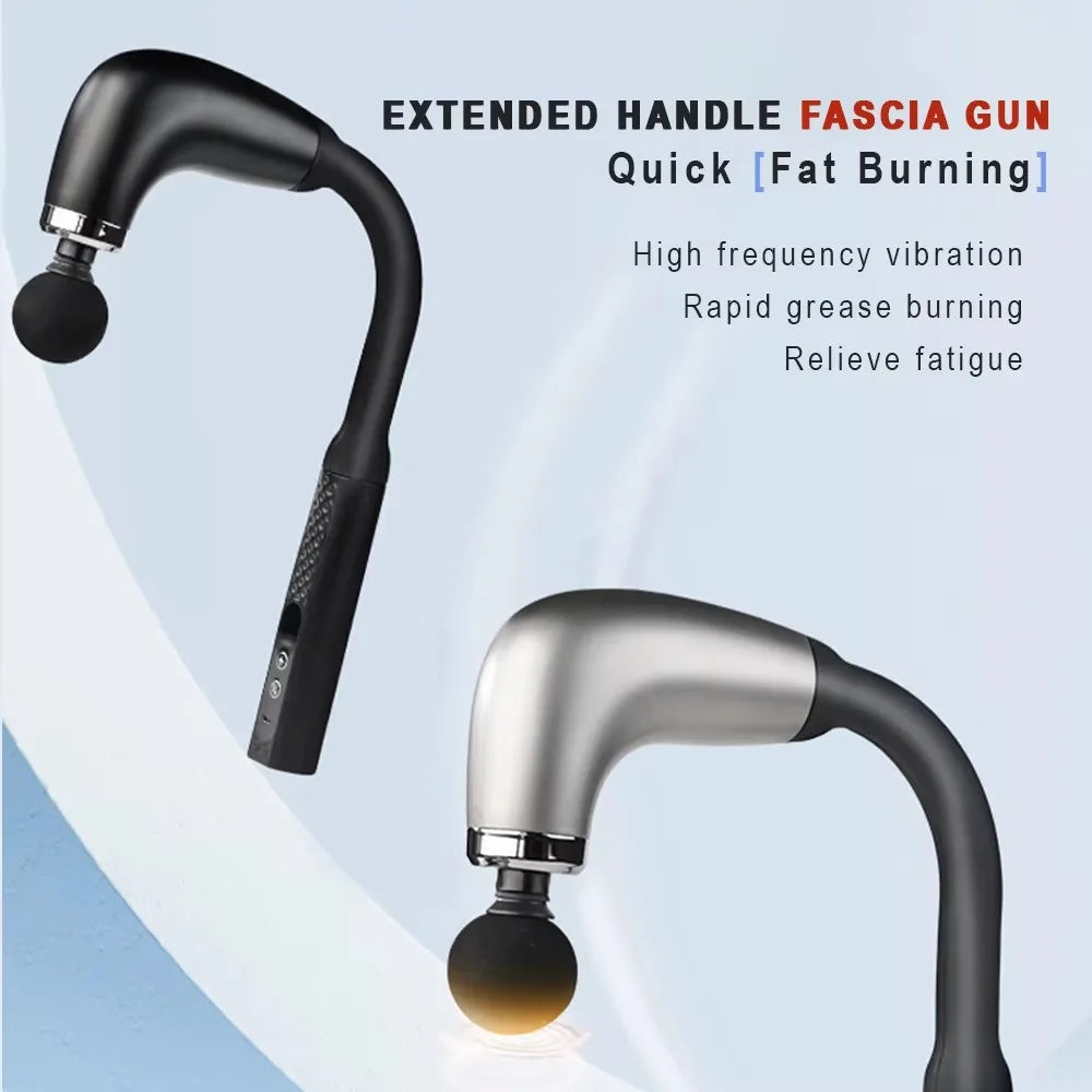 2025 New Smart Fascia Gun Electric Massager Massage Hammer Electric Fascia Gun Home Handheld Hammer Back Artifact Christmas Gift Peaceful Pleasures Health and Wellness