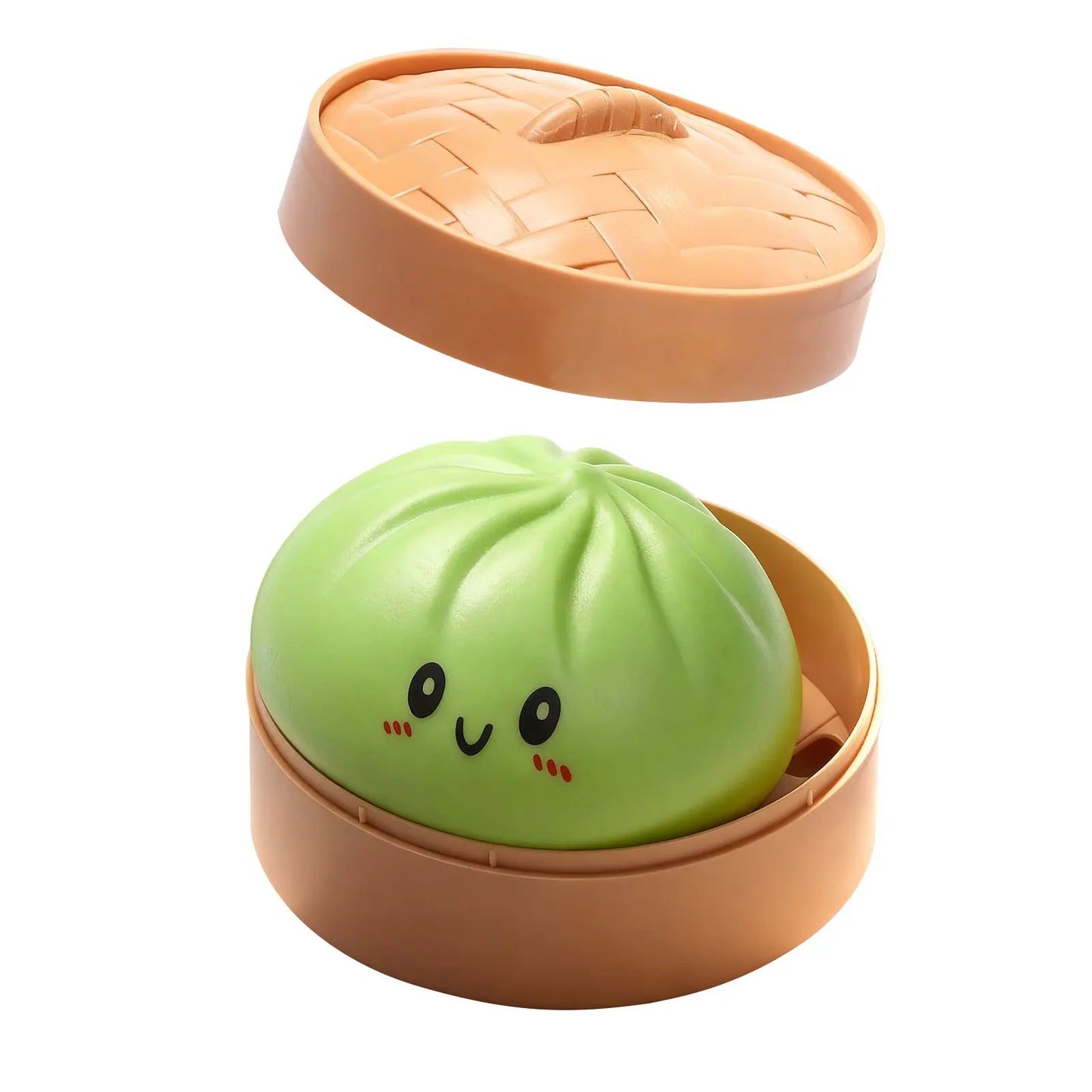 Kawaii Dumpling Squishy Toy – Slow Rising Squeeze Desk Decor