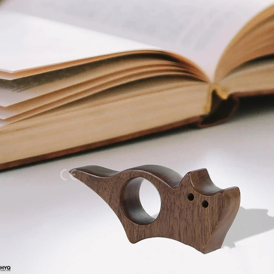 Wooden Cat & Dog Bookmark – Cute Pet Page Holder for Books Wooden Bookmark Peaceful Pleasures Health and Wellness