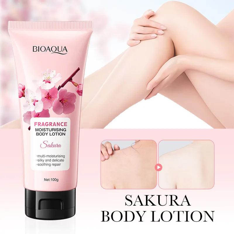 BIOAQUA Sakura Body Lotion – Moisturizing Brightening Cream