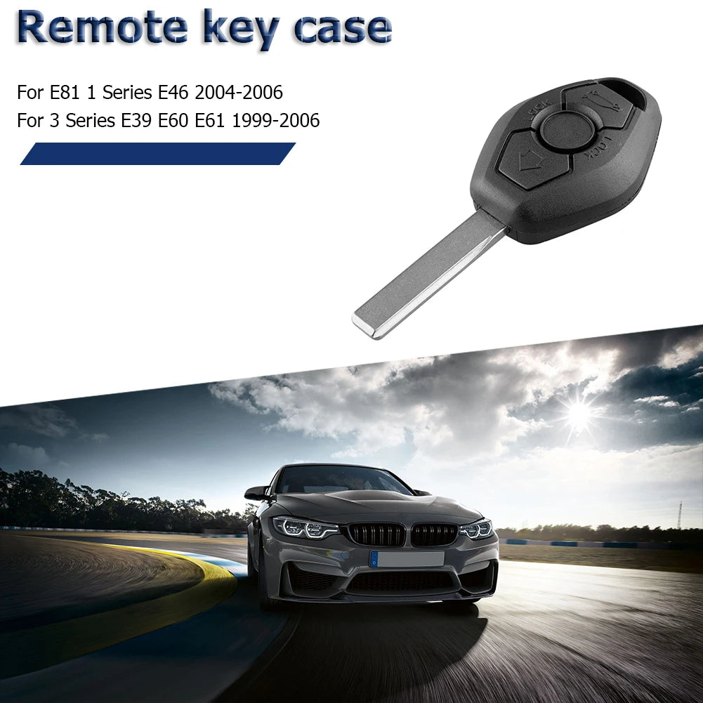 3-Button BMW Key Fob Replacement Shell – E46 E39 E60 E38 E83 E85 Peaceful Pleasures Health and Wellness